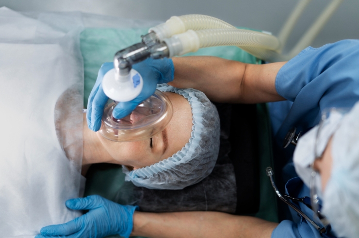 Anaesthesia,Pranaah Hospital, Dr. B. Vinay Kumar